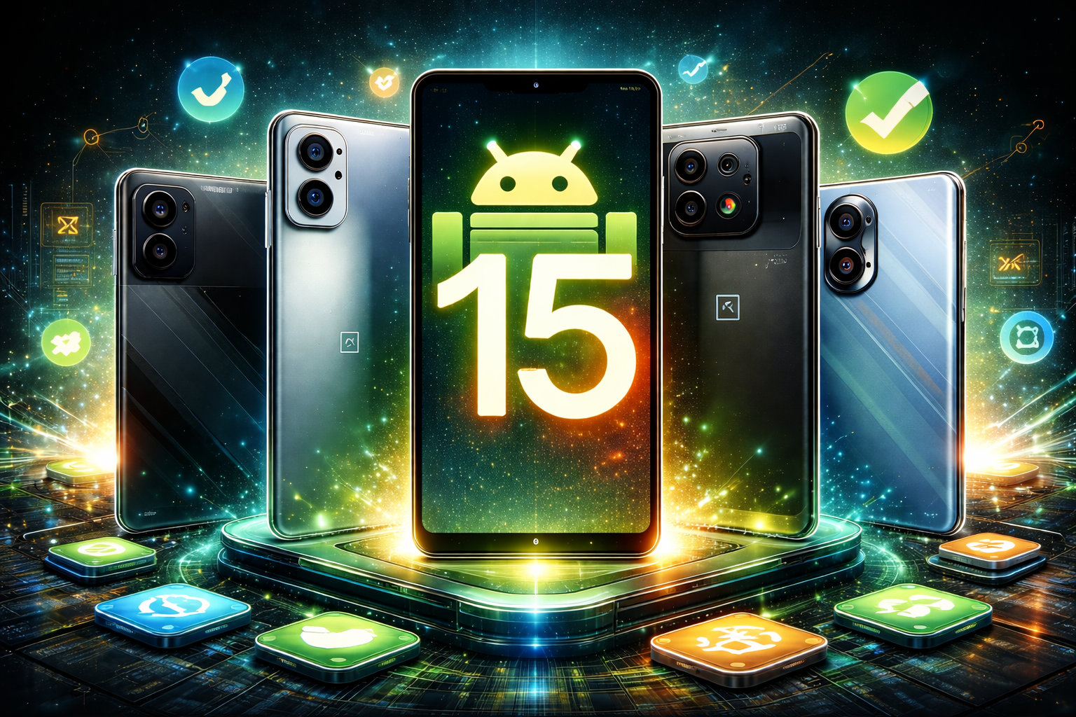 Android 15 eligible devices